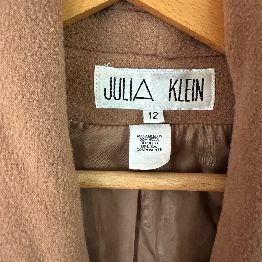 Vintage camel oversized trench coat